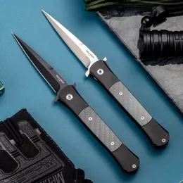 Автоматические тактические складные ножи Protech PT1718 DON, лезвие 9CR13, алюминиевый сплав 6061 T6 + ручка из углеродного волокна, инструмент для кемпинга, EDC, фруктовый нож