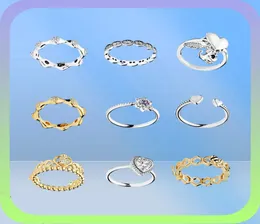 New 100 925 Sterling Silver Ring 197187 191045EN23 167116EN16 190923CZ 190990ACZ 190929CZ 197295CZ 167295CZ GIFT146912937510511293751051