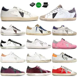 Designer sneaker superstar doold dirty sports shoes golden fashion men women Ball casual shoes white leather flat shoe Quality casual shoes 2024