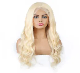 Ishow Blonde Color Brozilian Body Wave Human Hair Bows 613 13x1 Part Lace Pront Beruvian Indian for Women Girls All Ages 830i3233543