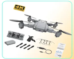 Novo mini drone KY905 com câmera 4K HD Drones dobráveis Quadcopter OneKey Retorno FPV Siga-me RC Helicóptero Quadrocopter Kid0396833466