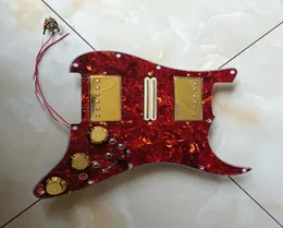 HSH Upgrade Prewired Pickguard Set Multifunction Switch Gold WK WVC Alnico Pickups 4 Single Cut Switch 20 Tones More for FD Guitar4117180
