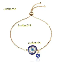 Bangle Bangle 2024 Low Price Good Luck Hamsa Hand Charm Blue Bracelet Jewelry Turkey Women Fatima Handma Made Gold Chain for Woma