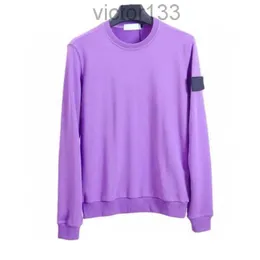 Mens Hoodie Grapestone Moletons Designers Stones Island Tracksuit Clássico Crachá Manga Longa Manga Bottom Camisa Homens e Mulheres Soltas Ilhas Simples H YZ71 4F3M