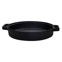 Pans Wok Iron Korean Pots For Cooking Non-sticky Outdoor Cast Skillet Picnic Cookware Japanese Style