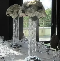 Decoration no the flowers including) acrylic crystal wedding centerpiece /55cm tall / flower stand / Table decor / wedding supply