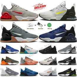 Alpha Trainer 5 Buty do biegania na świeżym powietrzu Alpahs Żelner Guma Triple Biała Biała jasna mandarynka Obsydian Cloud Mężczyźni Kobiety MESH TENIS TANICKING SPORTY