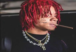 14 Digital Pendant Trippie Redd Rapper Hip Hop Zircon Necklace7321208