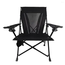 Лагерь мебель XXL Двойной замок портативный кемпинг и спорт для взрослых стул черный груз бесплатный пляж склад