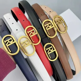 RL BELT 2.5cm lettre ceinture pour femme décontracté, simple et à la mode polyvalent en cuir véritable ceinture de style Instagram pour les femmes 231215