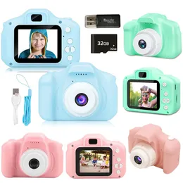 Çocuk Kamera Oyuncakları Mini HD Dijital Video Selfie Kameralar Taşınabilir Açık Pografi Çocuklar İçin Eğitim Oyuncak Noel Hediyeleri 240105