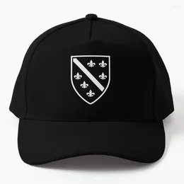 Boll Caps Bosnia Bih Bosnia-Hercegovina Original Crest i Black White Baseball Cap Horse Hat Snapback Rave Mens Women's