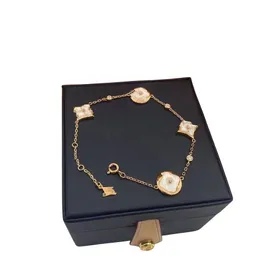 bracciale firmato braccialetto in oro designer di gioielli per donna Gioielli firmati placcati oro 18 carati Gioielli per la festa della mamma di alta qualità