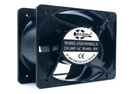 Vattentät fläkt 150mm IP67 AC 220V240V SXD15050B2LM 15050mm 150mm 15cm Metal Frame Axial Case Cooling Fan3113543