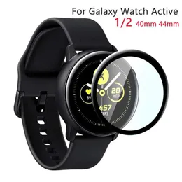 Galaxy Active 2 44mm 40mm 스포츠 3D HD Full Screen Protector Film Accessories Glass3094 시계 밴드