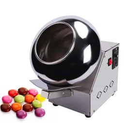 Mesa de tambor revestidor de sementes nozes açúcar polidor máquina de revestimento de chocolate pan machine4028722