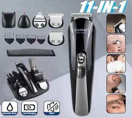 Kemei 11 In 1 Multifunktions-Haarschneidemaschine, professioneller elektrischer Bartschneider, Haarschneidemaschine, Trimerschneider 5MX1908217094369