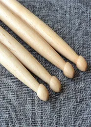 Drum Sticks 5A 5B 7A Wood Tip Drumstick Solid wood drumstick 1 Pair Maple4596178