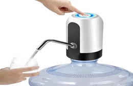 Vattenflaskpump USB -laddning Automatisk elektrisk vattendispenser Auto Switch Drink Dispensers1334030