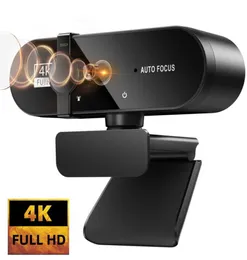 Webcam 2K 4K 1080P per PC Web Camera Cam USB Webcam online con microfono Messa a fuoco automatica Full Hd 1080 P Web Can Webcan per computer6004775