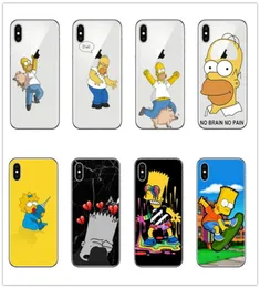 Homer J Simpson Jay Bart Simpson Soft Phone Case for iPhone 11 12 Mini Pro Max 6s 6 7 8 Plus X XR XS SE 2020 TPU Silicone Cover8972159