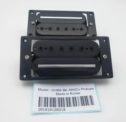 Black Guitar Pickups Alnico 5 Pickups High power Metal Single track Humbucker Pickups 4C Made in Korea6916038