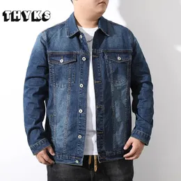 Men's Denim Jacket Cotton Casual Solid Single Breasted Jeans Coats for Male Streetwear Fashion Jaqueta Masculina Men Clothing 240105