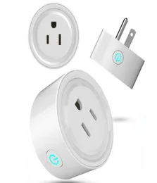 New Mini Smart WiFi Power Plugs متوافقة مع Alexa Sonoff WiFi Socket Outlet Automation Application App Timing Timing Timing Control 5376404