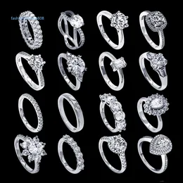 Xingyue ringen sieraden vrouwen edelsteen vinger vergulde 925 sterling zilveren engagement wedding diamanten moissanite ring voor vrouwen