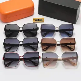 نظارة شمسية مصممة للنساء UV Advanced Advanced Anti-Radiation Sunglasses Classic Masn