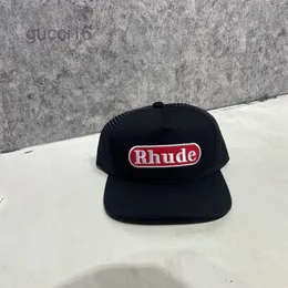 Rhude Baseball Cap Trucker Hat Adjustable Snapback One Size Uniesx AQA8