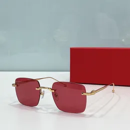 Luxury sunglasses men brand sunglasses eyewear Top quality Custom metal frame square sunglasses prescription lenses customizablwith box case hot selling