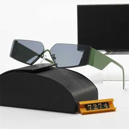 16% OFF Wholesale of new half frame sunglasses men's fashion Sunglasses women's shrimp skin