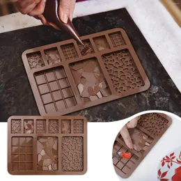 Stampi da forno in silicone Grado alimentare antiaderente per cioccolato al cioccolato cubetti di ghiaccio per cani da cani borse sigillate aspirate