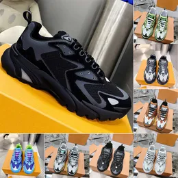 Designer Runner Men Casual Shoes Breattable Mesh Cool Grey White Green Black Silver Sports Snaker Tainer Size 40-45 EUR