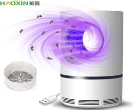 HaoXin Luz UV de bajo voltaje Lámpara antimosquitos USB Trampa eléctrica para mosquitos Mosca Repelente de mosquitos Insecto Zapper Killer Night Li4973025