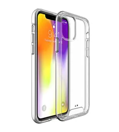 Per iPhone 12 Pro Max XR X 7 8 PlusCustodia spaziale trasparente TPU trasparente con retro rigido Custodie per PC per LG K51 per A01 A11 A20 A10S A20S 1093519