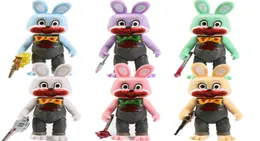 7pcsset Silent Hill 3 Robby The Rabbit PVC Model Dolls Toys Colletible Fugurals 2206131430630