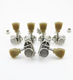 3R3L Locking String Vintage Deluxe Electric Guitar Machine Heads Tuners Nickel Tuning Pegs 1 Set4236603