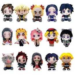 17 styles Plush toy manga Tanjiro Nezuko Agatsuma Zenitsu Inosuke Tomioka Yoshio5998514