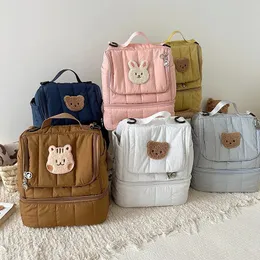 Портативный легкий рюкзак для мамы, пакеты для беременных, сумка для подгузников, органайзер для подгузников, уход за ребенком, бутылочка для молока, термоизолированная сумка 240106