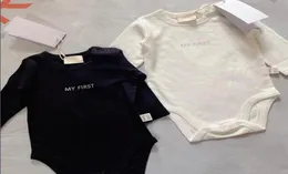 2021 Designers Romper spädbarn kläder barn Baby Boys Girls Clothes Kid Bear Rompers Toddler Lång ärm Jumpsuit Child Bodysuits CH7693087