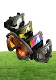 X400 óculos de esqui óculos de ciclismo PC 100 proteção UVAUVB ANSI Z871 Strandard 5 cores opcionais 1436105