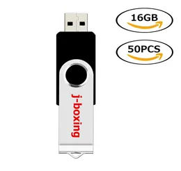 Черный оптом 50 шт. вращающийся USB 20 флэш-накопитель полной емкости 64 МБ 32 ГБ USB-флеш-накопитель карты памяти для ноутбука Macboo9321861