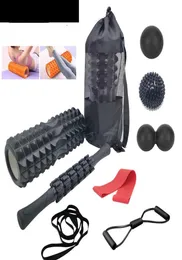 نطاقات المقاومة 33 سم من Crescent Wolf Toothundefinedshaped Roer Massage Stick Ba Suit Hoow Pilates Sets7639909