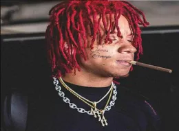 14 Digital Pendant Trippie Redd Rapper Hip Hop Zircon Necklace1822737