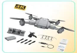 4Kカメラ付き新しいKY905ミニドローンhd折りたたみ可能なドローンQuadcopter OneKey Return FPV Follow Me RC Helicopter Quadrocopter KID0392043930