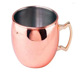 Tassen 60 ml Mini-Moscow-Mule-Becher Edelstahl Kaffeetasse Bier Wein Messing Cocktailparty 2 Unzen Getränk