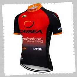 Pro Team Orbea Cycling Jersey Mens Summer Quick Dry Mountain Rower koszulka sportowa mundur rowerowy topy wyścigowe ubranie na zewnątrz s218d