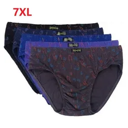 Underpants 5pcs/lot 7xl 6xl 5xl 100% di cotone slips comodi uomini mutande per uomini mutande mutande mutande maschile biancheria intima maschio comodo confortevole